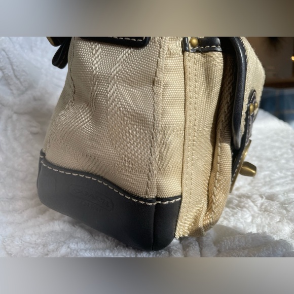 Coach Legacy Signature Turnlock Satchel Shoulder Bag 65th Anniversary - Picture 13 of 16